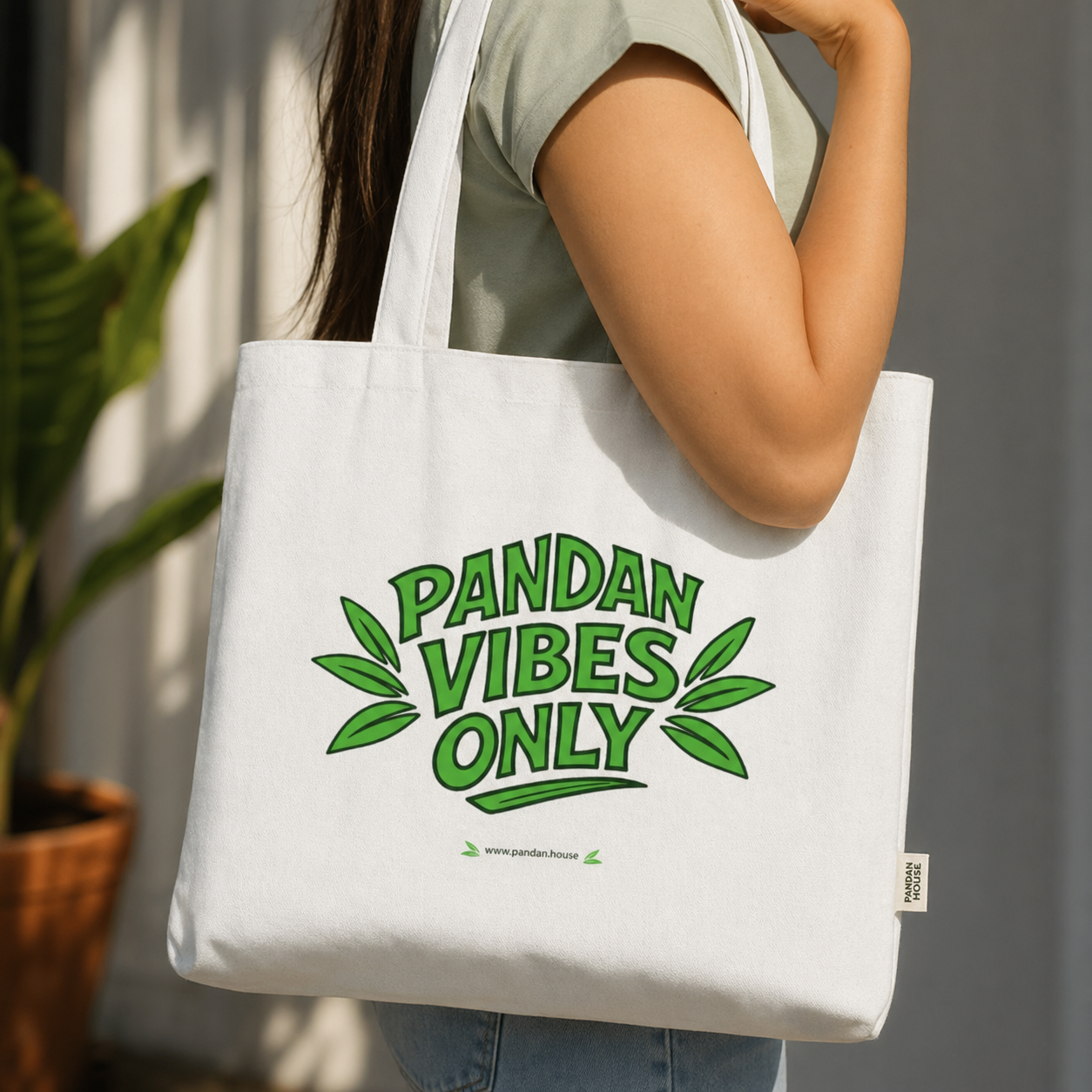 Pandan House tote bag